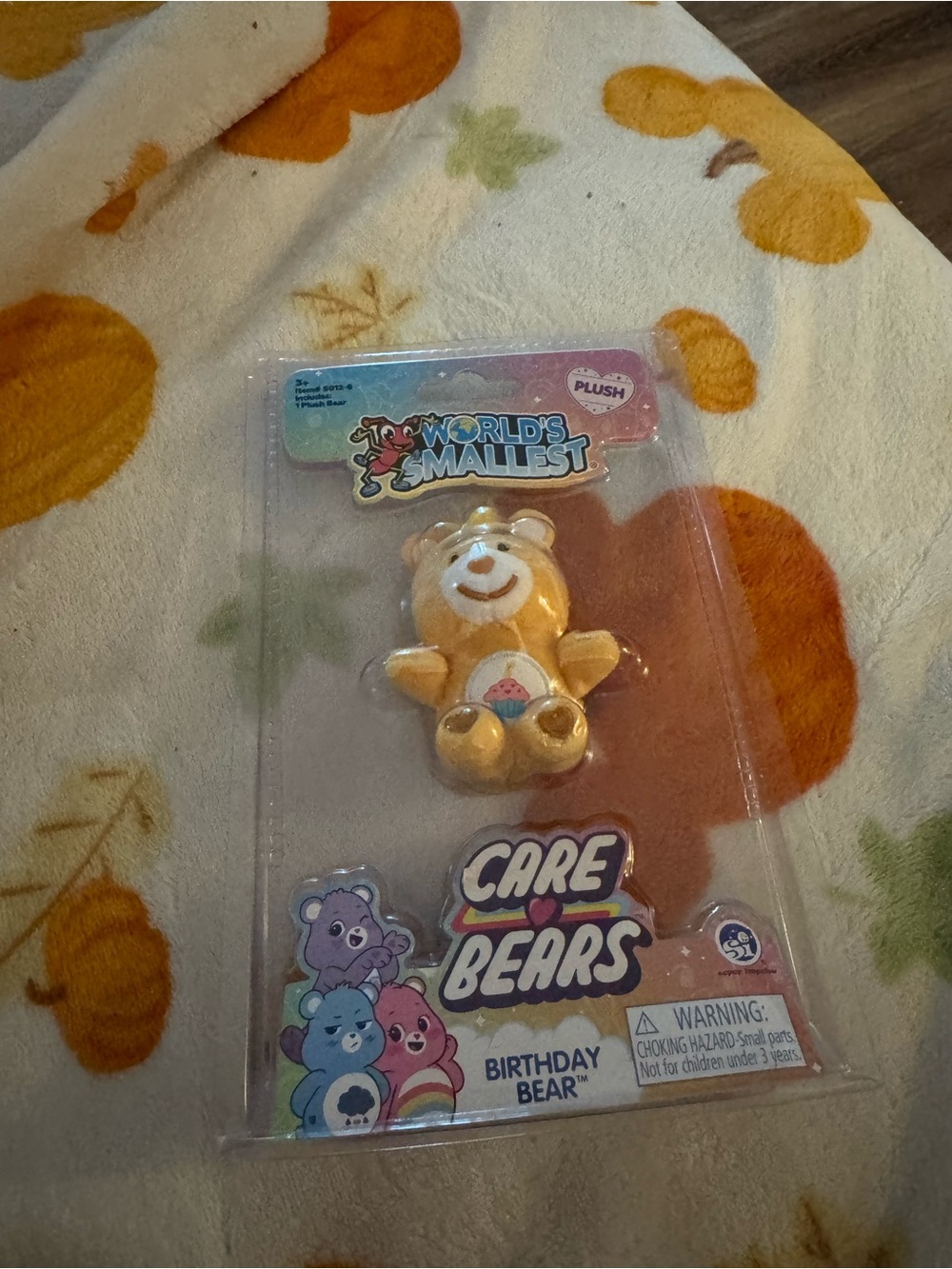 Care Bears Yellow Birthday Bear Mini Plush